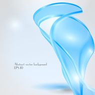 Abstract waving blue background N22