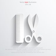 Vector hair salon tools N21