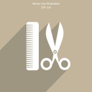 Vector hair salon tools N22