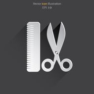 Vector hair salon tools N23