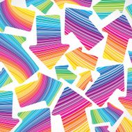 retro stripe pattern with arrows N2