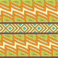 Ethnic ornamental textile seamless pattern N14