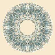 Vintage wreath N6