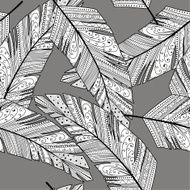 Feather Seamless Background N3