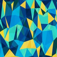 Abstract Geometrical Multicolored mosaic Background N30