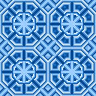 Floor tiles - vector illustration N5