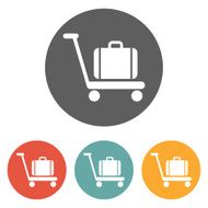 baggage on cart icon N2