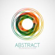 Symmetric abstract geometric shape N200