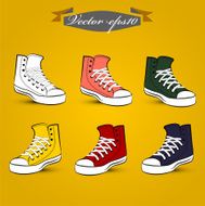 vintage shoe set