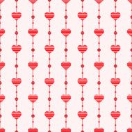 Abstract seamless pattern with hearts N13