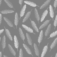 Feather seamless pattern background