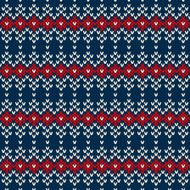 Winter Holiday Seamless Knitted Pattern N4