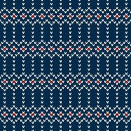 Winter Holiday Seamless Knitted Pattern N5