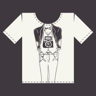 T Shirt Print Design N4