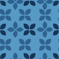 Nature seamless pattern of colored leaves Vector illustration N8