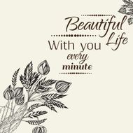 Floral ornate pattern N25
