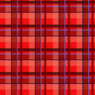 Plaid tartan seamless pattern red style