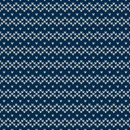 Winter Holiday Seamless Knitted Pattern N7
