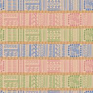 Abstract Seamless Pattern in Ethnic Style N16