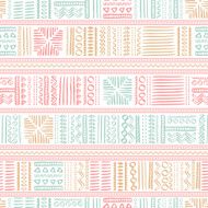 Abstract Seamless Pattern in Ethnic Style N17