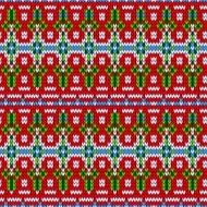 color knitted Christmas seamless pattern N4