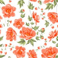 Design of vintage floral pattern N2
