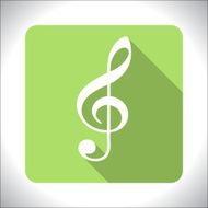 Treble Clef Icon N3