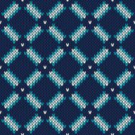 Seamless Knitted Pattern Fashionable Sweater Design