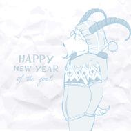 Greeting Card for Christmas and New Year N2