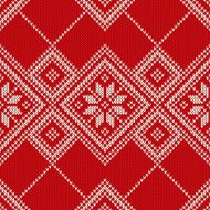 Christmas Sweater Design Seamless Pattern N7