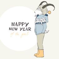 Greeting Card for Christmas and New Year N3