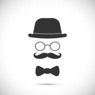 Vintage Business Suit Illustration