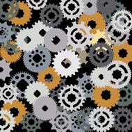 Vector image of gears N2