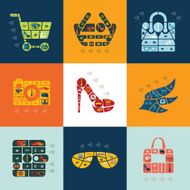 fashion flat infographic N103