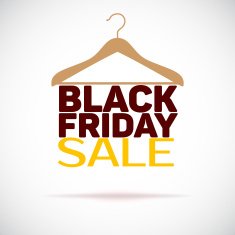 Hanger black friday poster sale