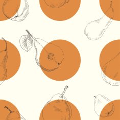 Seamless texture of a pear