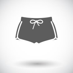 Sports shorts single icon N4