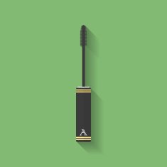 Mascara icon Flat style