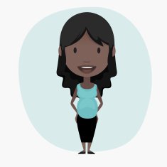 Pregnant Woman Illustration N12
