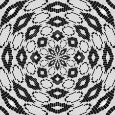 Black and white seamless abstract texture N17