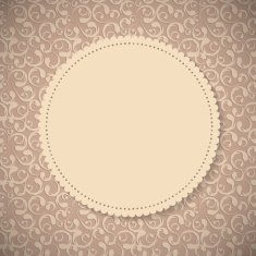 Frame in Vintage Background Vector Illustration N5