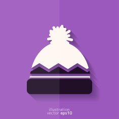 Winter snowboard cap icon N3