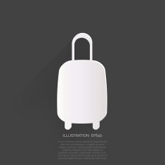 Traveling bag icon N2