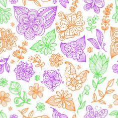 Seamless Floral Pattern N675