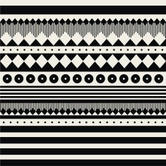 Black and white pattern N5