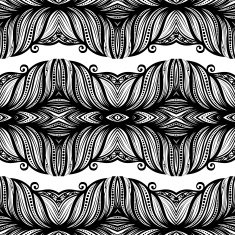 Seamless Vintage Lace Pattern (Vector) N64