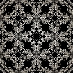 Seamless Vintage Lace Pattern (Vector) N66