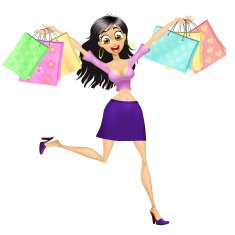 Shopping girl N65