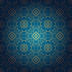 Flowers baroque background N8