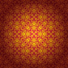 Abstract seamless baroque background N2